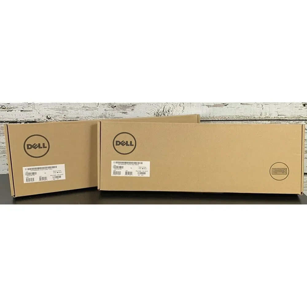 LOT Of 2‎ Bundle Dell 580-ADMT KB216 Wired Keyboard - Black